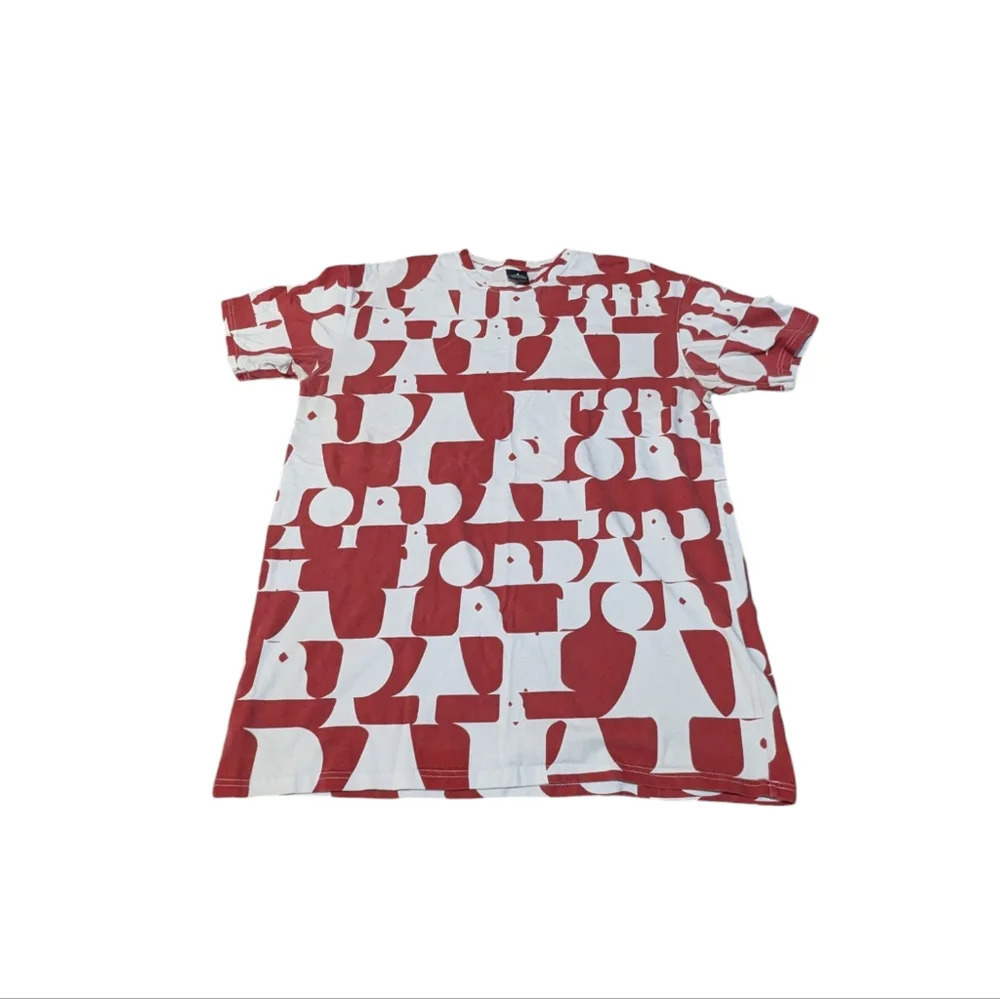 Vintage Air Jordan Brand Red and White Size XL